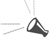 新卒者募集中＿メガホン